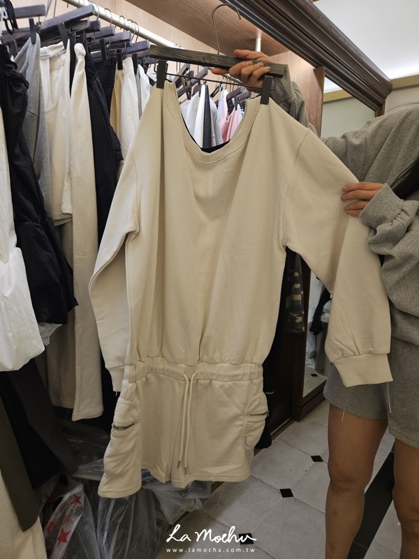 (限量)棉質工作連身褲